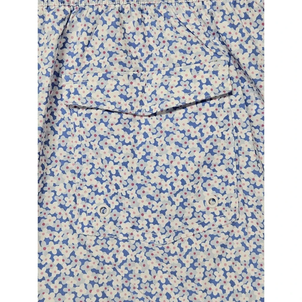 Johnnie-O Swim Trunks Men's XXL Malibu Every Daisy Floral Mesh Lined NWT